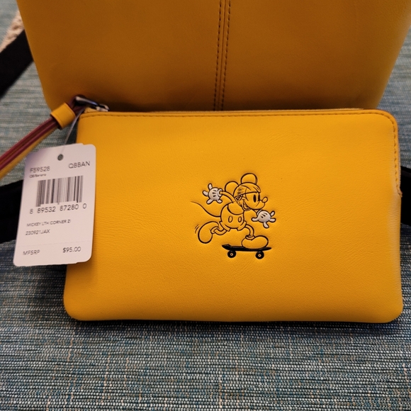 Coach x Disney Limited Edition Mini Backpack/Matching Coin Purse - Picture 6 of 9